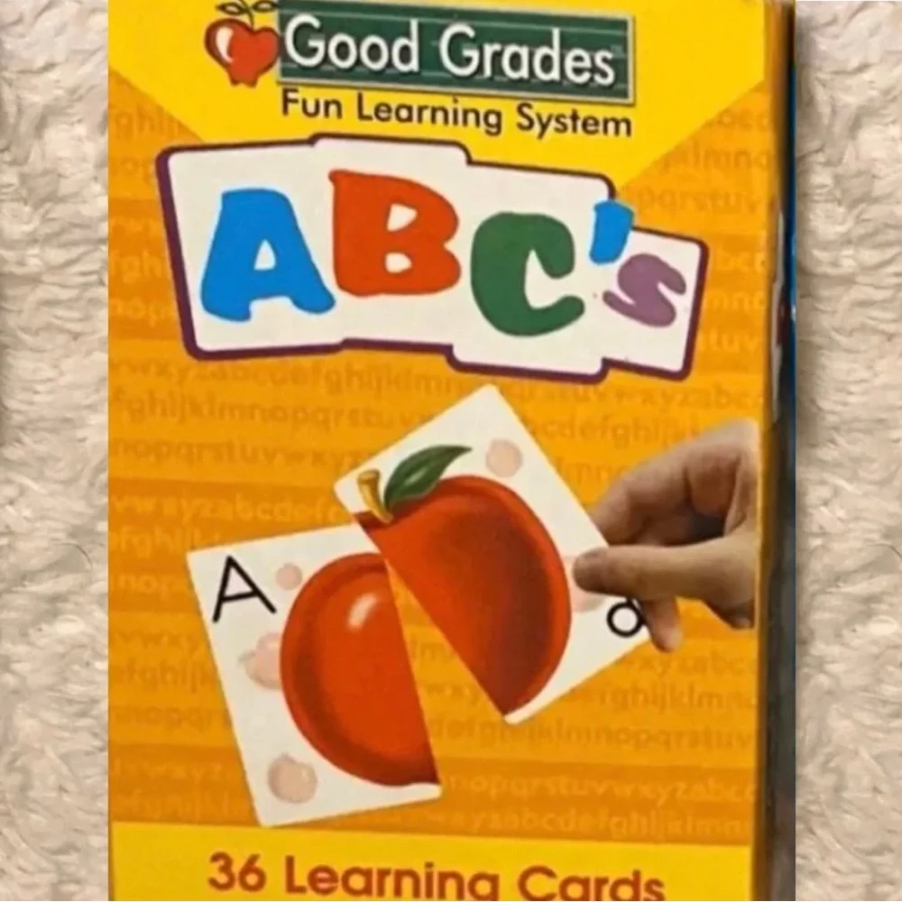 💞 New Good Grades ABC Learning Card Game